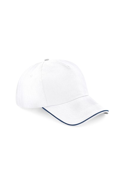 BEECHFIELD AUTHENTIC 5 PANEL CAP - PIPED PEAK /api/colors/14f1996e-2b8d-4a27-bd3c-a8593aa4da17 personnalisable