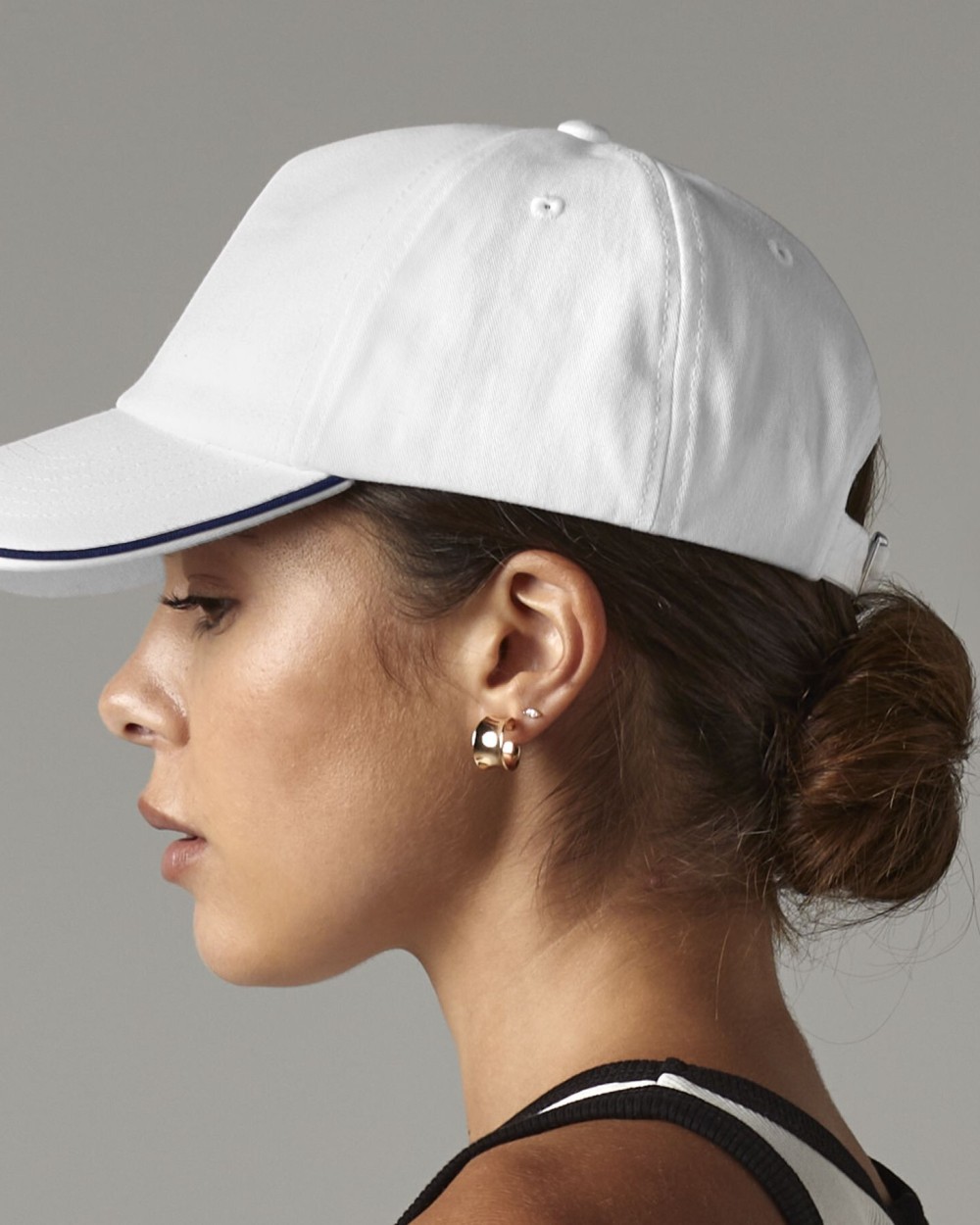 Casquettes personnalisable BEECHFIELD AUTHENTIC 5 PANEL CAP - PIPED PEAK