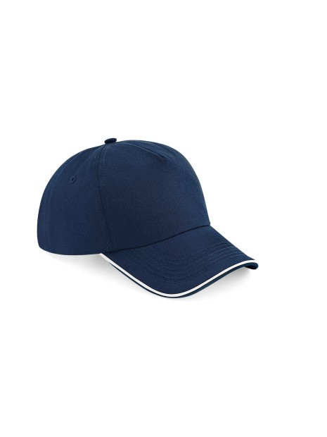 BEECHFIELD AUTHENTIC 5 PANEL CAP - PIPED PEAK /api/colors/9da8c523-94e5-445e-94b4-090b14a5d848 personnalisable