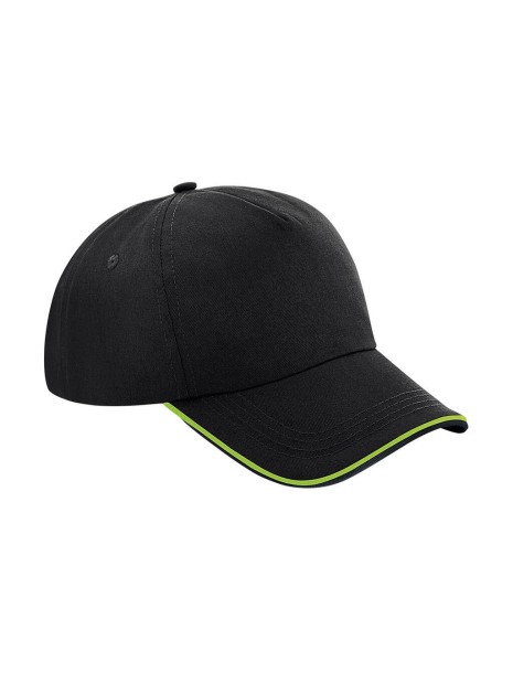 BEECHFIELD AUTHENTIC 5 PANEL CAP - PIPED PEAK /api/colors/8e393bf5-72ee-42fb-9053-bc8153a0bca4 personnalisable