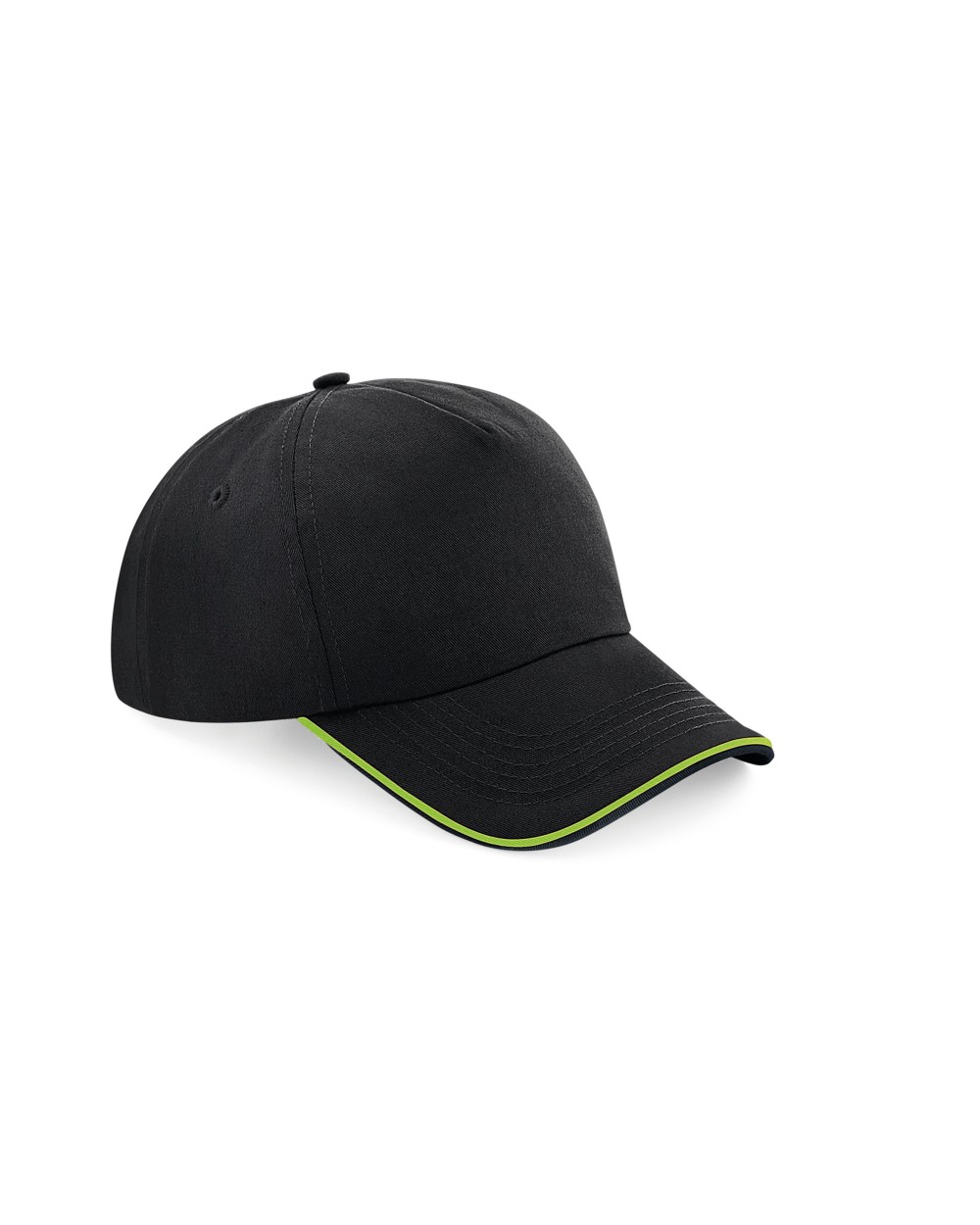 Petjes BEECHFIELD AUTHENTIC 5 PANEL CAP - PIPED PEAK voor bedrukking &amp; borduring