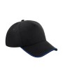 BEECHFIELD AUTHENTIC 5 PANEL CAP - PIPED PEAK Kappen personalisierbar
