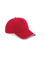 BEECHFIELD AUTHENTIC 5 PANEL CAP - PIPED PEAK Kappen personalisierbar