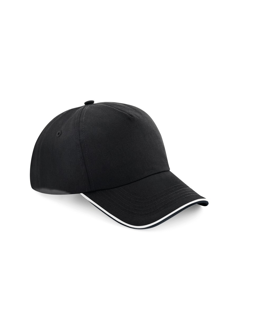 Petjes BEECHFIELD AUTHENTIC 5 PANEL CAP - PIPED PEAK voor bedrukking &amp; borduring