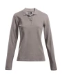 Polo's PROMODORO WOMEN’S LONG SLEEVE HEAVY POLO SHIRT voor bedrukking &amp; borduring