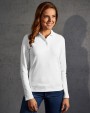 Polo's PROMODORO WOMEN’S LONG SLEEVE HEAVY POLO SHIRT voor bedrukking &amp; borduring