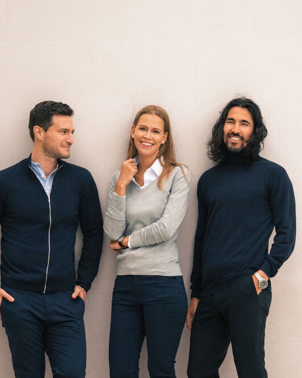 Truien JAMES-HARVEST Ashland V 
Gebreide Sweater Dames voor bedrukking &amp; borduring