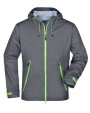 Jassen JAMES & NICHOLSON Men`s Outdoor Jacket voor bedrukking &amp; borduring