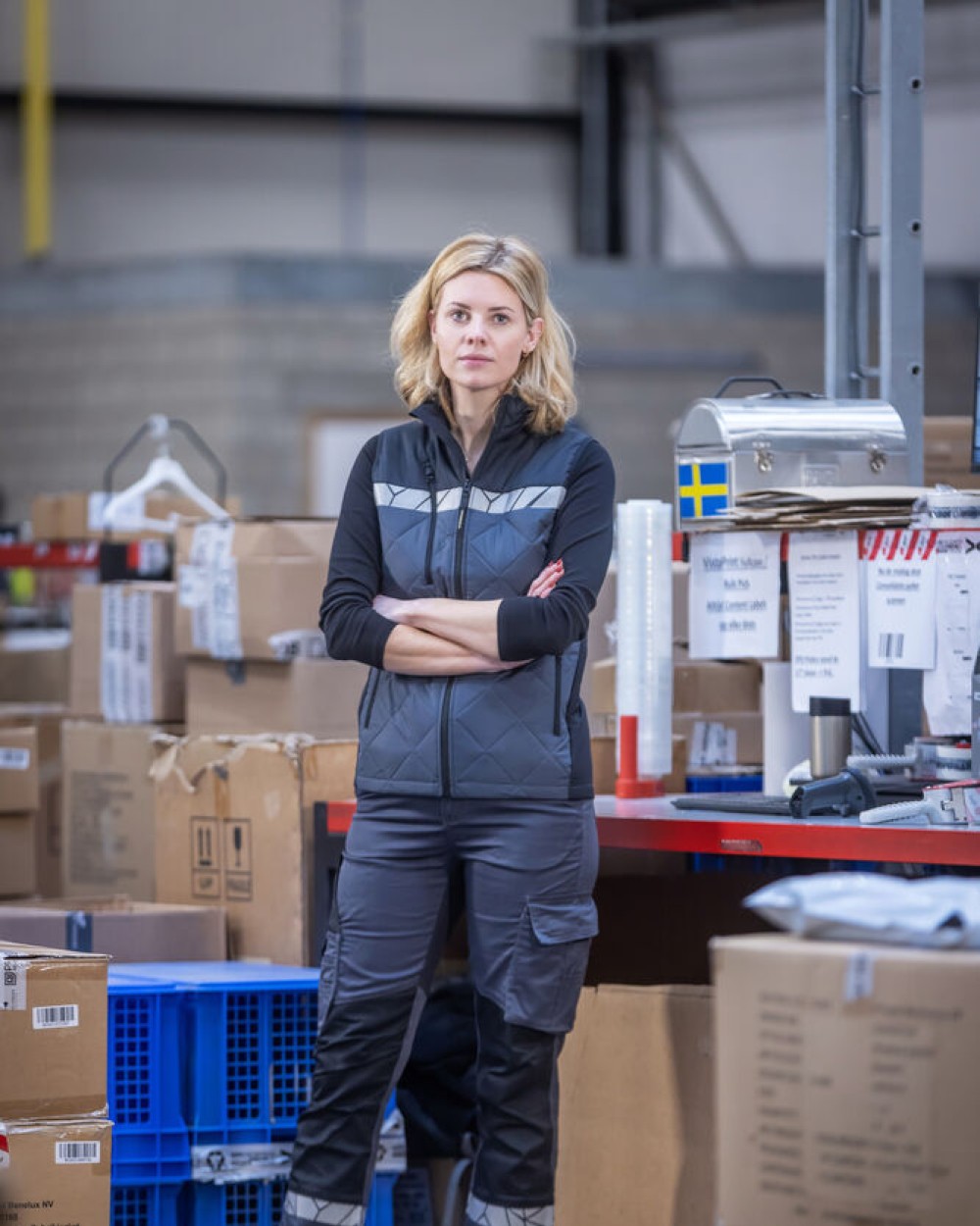 PROJOB 7701 DAMEN WESTE 9910-HOCHTSICHTBAR Jacken personalisierbar