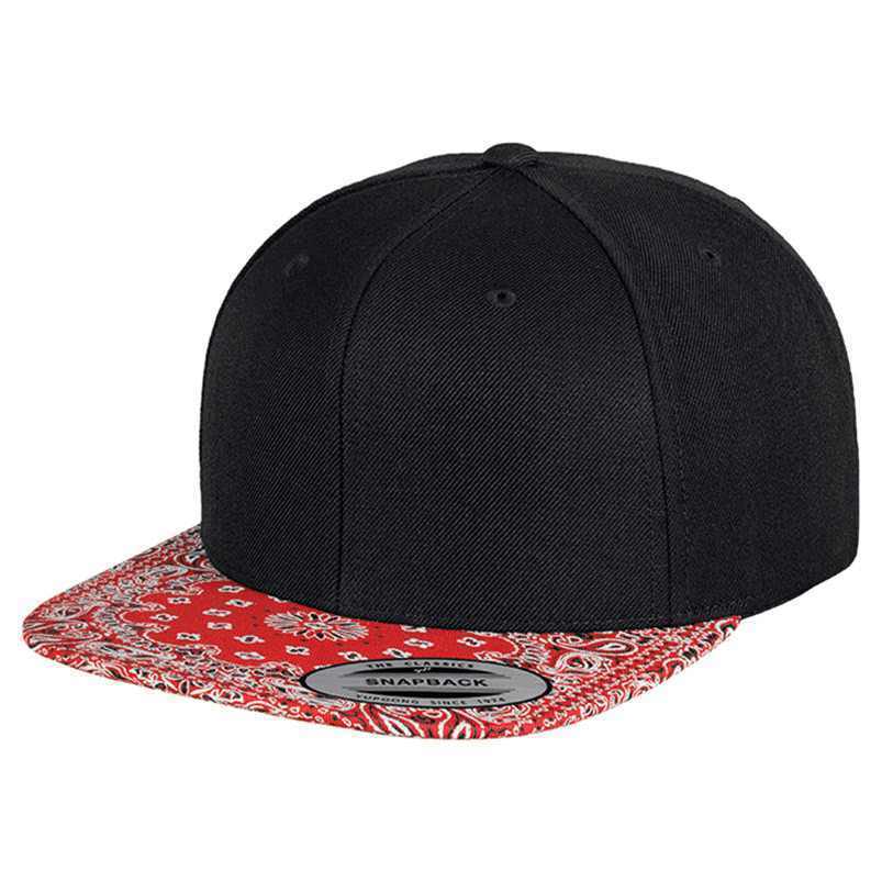Casquettes personnalisable FLEXFIT Casquette snapback à imprimé mode (6089DESIGNER)