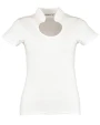 T-Shirts personnalisable KUSTOM KIT Regular Fit Keyhole Neck Top