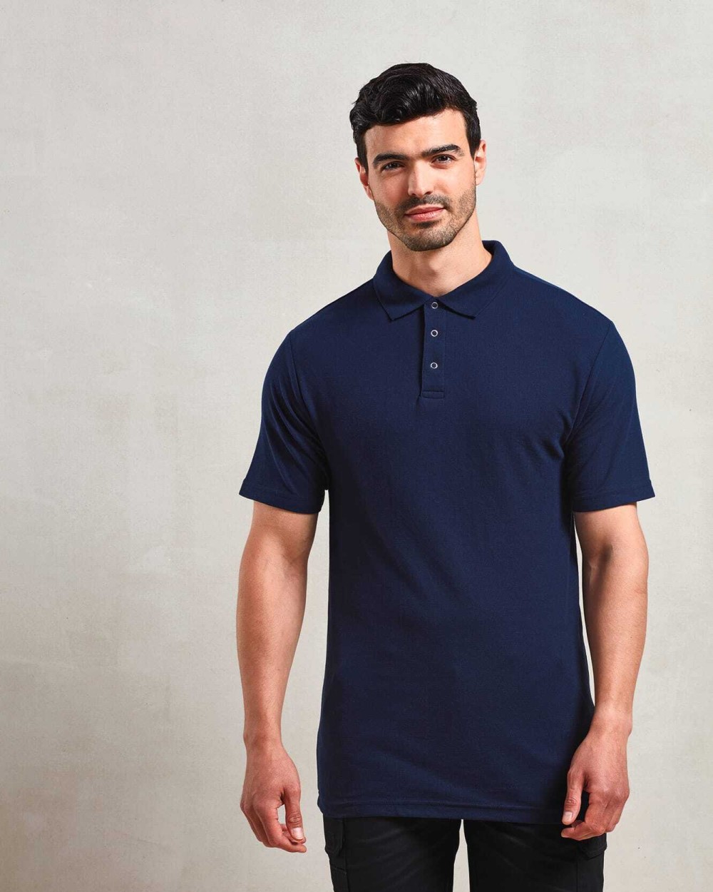 Polo's PREMIER Coolchecker Studded Polo voor bedrukking &amp; borduring