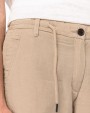 Bermuda's & Shorts NATIVE SPIRIT Damesbermuda Lyocell TENCEL™ voor bedrukking &amp; borduring