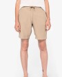 Bermuda's & Shorts NATIVE SPIRIT Damesbermuda Lyocell TENCEL™ voor bedrukking &amp; borduring