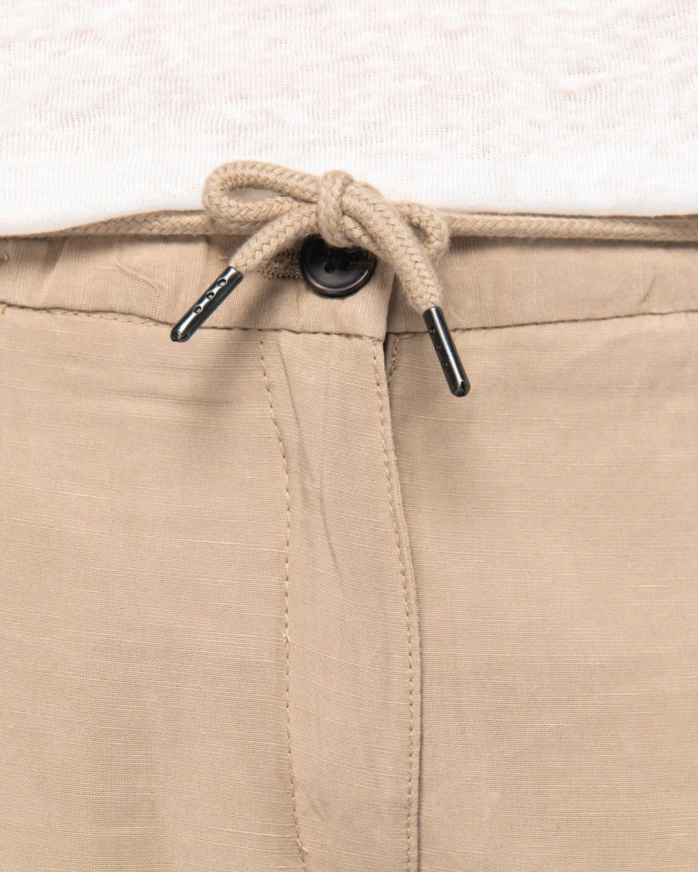Bermuda's & Shorts NATIVE SPIRIT Damesbermuda Lyocell TENCEL™ voor bedrukking &amp; borduring