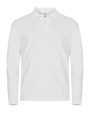 CLIQUE Stretch Premium Polo L/S Poloshirts personalisierbar