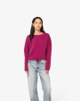 Sweaters & hoodies NATIVE SPIRIT Ecologische cropped damessweater met ronde hals voor bedrukking &amp; borduring