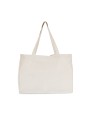 KIMOOD Große Shopping-Tasche aus Baumwoll-Canvas Taschen personalisierbar