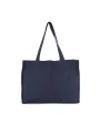 KIMOOD Große Shopping-Tasche aus Baumwoll-Canvas Taschen personalisierbar