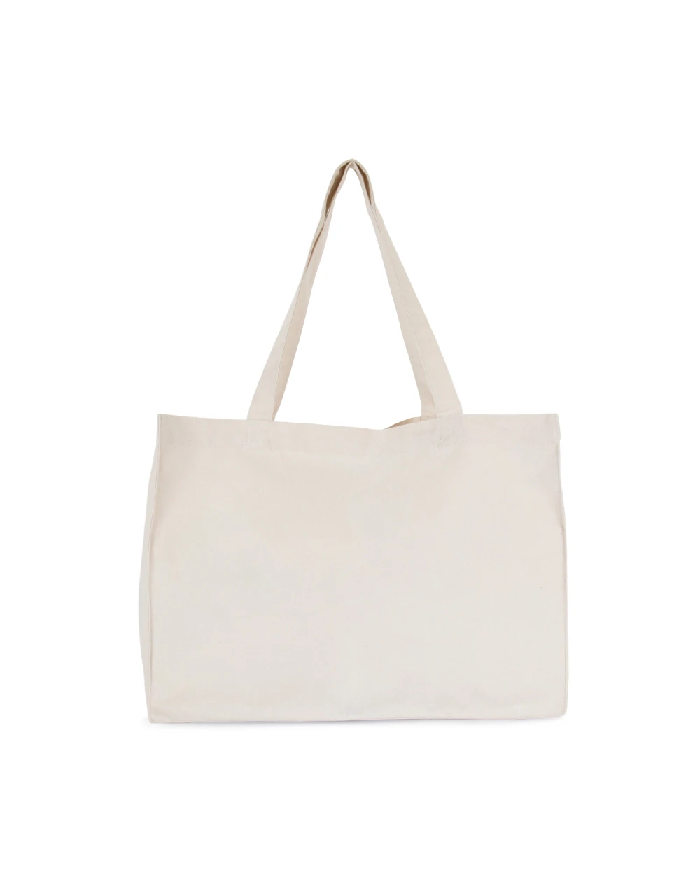 KIMOOD Große Shopping-Tasche aus Baumwoll-Canvas Taschen personalisierbar