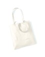 Tassen & Zakken NEWGEN COTTON LARGE HANDLE BASIC SHOPPER voor bedrukking &amp; borduring