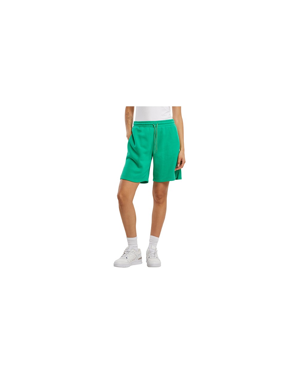 Bermuda's & Shorts BUILD YOUR BRAND Women’s basic sweat shorts voor bedrukking &amp; borduring