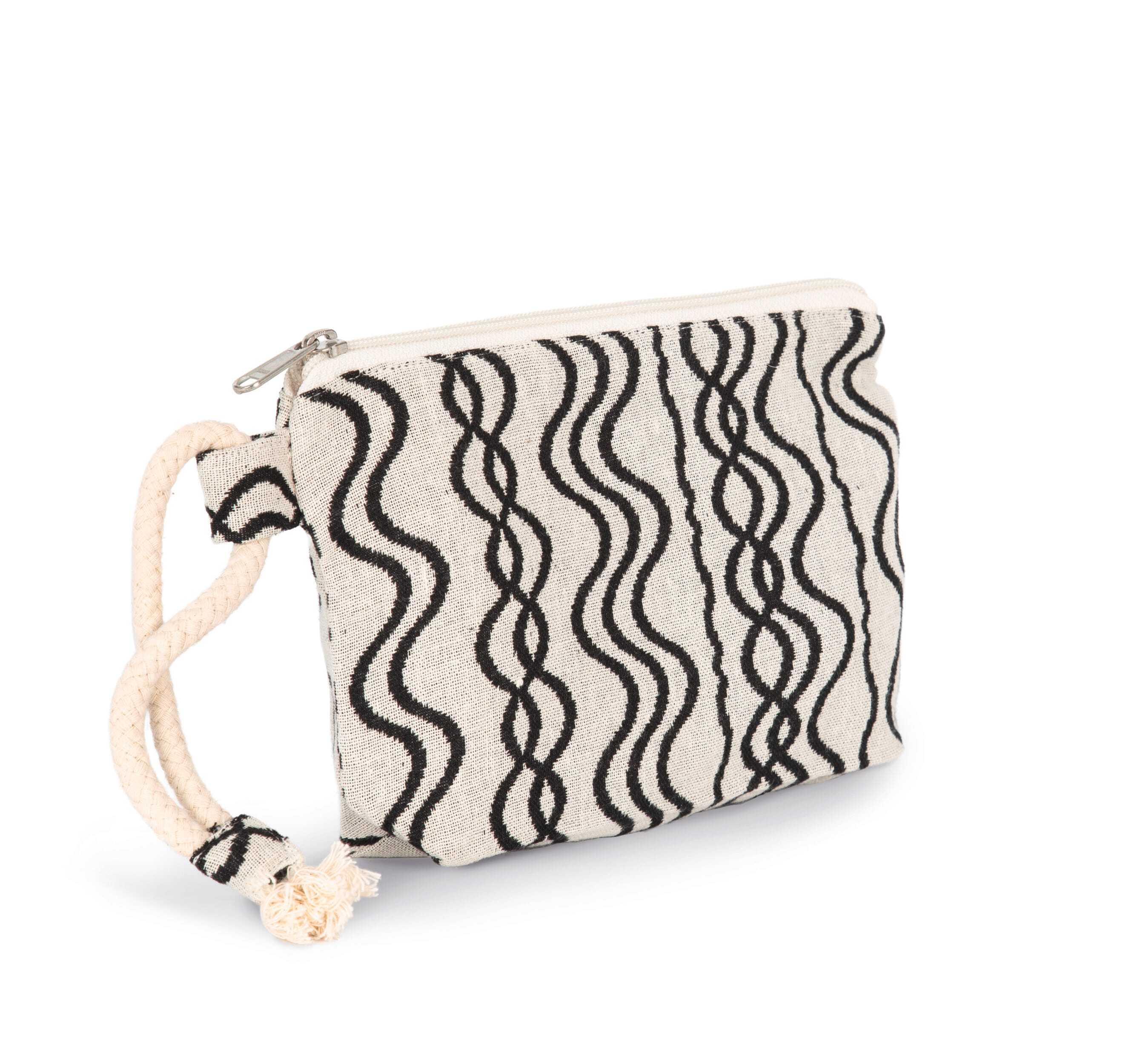 Sacs & Bagagerie personnalisable KIMOOD Pochette zippée recyclée - Motif vague