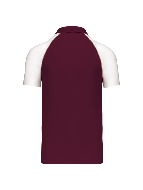 KARIBAN Polo baseball manches courtes /api/colors/aeb820eb-5705-4775-a329-20944d5c25b8 personnalisable
