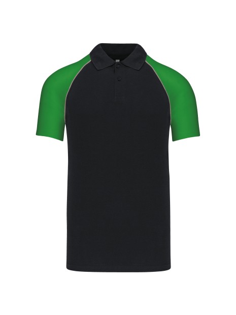 KARIBAN Polo baseball manches courtes /api/colors/5ca1407b-8fdf-4044-946e-a84c0db3c729 personnalisable