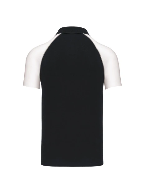 KARIBAN Polo baseball manches courtes /api/colors/e945e77a-c49d-482d-a416-924871e9a782 personnalisable