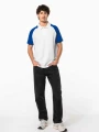 Polos à personnaliser KARIBAN Polo baseball manches courtes 