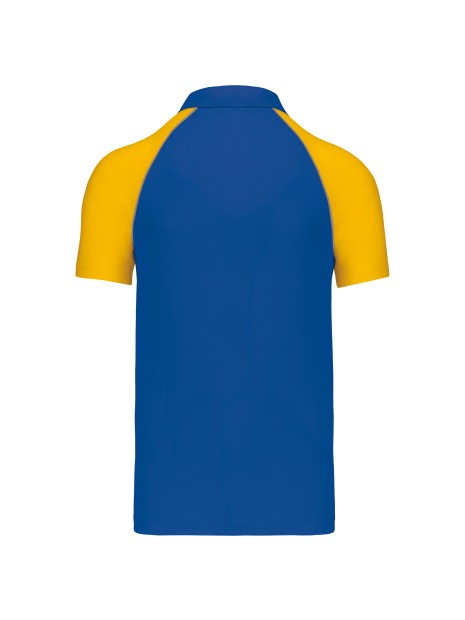 KARIBAN Polo baseball manches courtes /api/colors/4db825f7-c8dd-40a2-bcc6-d31c66051bc7 personnalisable