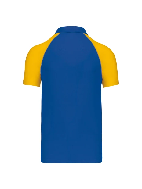 KARIBAN Polo baseball manches courtes /api/colors/4db825f7-c8dd-40a2-bcc6-d31c66051bc7 personnalisable