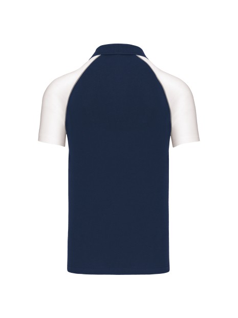 KARIBAN Polo baseball manches courtes /api/colors/ac3617f1-55b6-4cce-bc08-bb5c08d2e5bf personnalisable