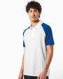 Polos personnalisable KARIBAN Polo baseball manches courtes