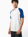 Polos à personnaliser KARIBAN Polo baseball manches courtes 