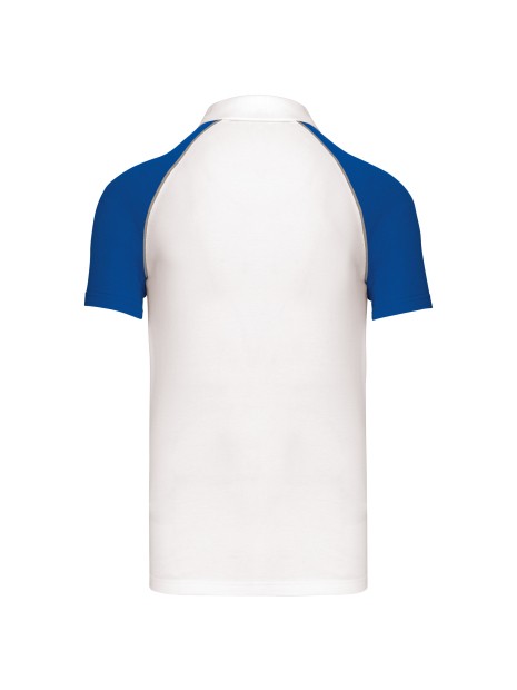 KARIBAN Polo baseball manches courtes /api/colors/62230217-c61f-46b3-9484-2b22bb03be7d personnalisable