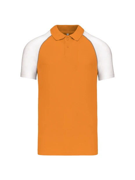 KARIBAN Polo baseball manches courtes /api/colors/141fcc8d-c1f3-46fd-852f-78285a6322ae personnalisable
