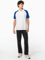 Polos à personnaliser KARIBAN Polo baseball manches courtes 