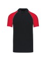 KARIBAN Polo baseball manches courtes /api/colors/b084ccc6-964d-4c40-a33e-0f276869188a personnalisable