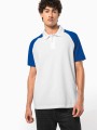 Polos à personnaliser KARIBAN Polo baseball manches courtes 
