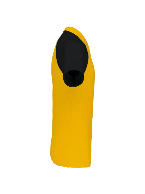 KARIBAN Polo baseball manches courtes /api/colors/f8fdaa66-6ddc-4b38-97a7-dc26c00d2622 personnalisable
