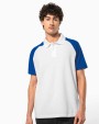 KARIBAN Baseball > Kurzarm Poloshirt Poloshirts personalisierbar