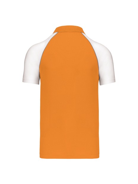 KARIBAN Polo baseball manches courtes /api/colors/141fcc8d-c1f3-46fd-852f-78285a6322ae personnalisable