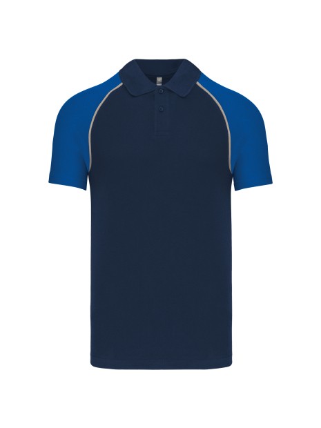 KARIBAN Polo baseball manches courtes /api/colors/b4105994-2f73-4f43-9b5e-e708547f060d personnalisable