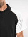 Polos à personnaliser KARIBAN Polo baseball manches courtes 