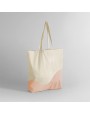 Tote bags WESTFORDMILL Organic reistas met wervelprint voor bedrukking &amp; borduring