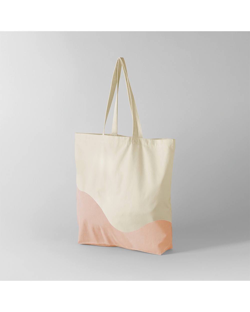 Tote bags WESTFORDMILL Organic reistas met wervelprint voor bedrukking &amp; borduring