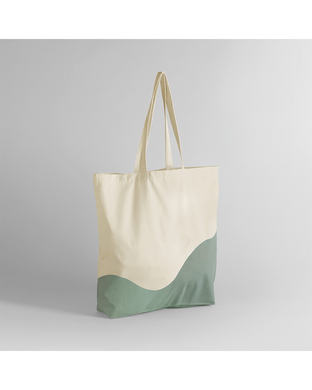 WESTFORDMILL Bio-Beuteltasche mit Wirbel-Print Tote Bags personalisierbar