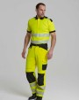 PORTWEST PW3 Hi-vis polo shirt (T180) Poloshirts personalisierbar